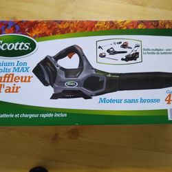 Scotts 40v Brushless Leaf Blower