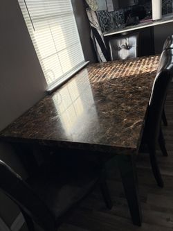 Marble Top Table