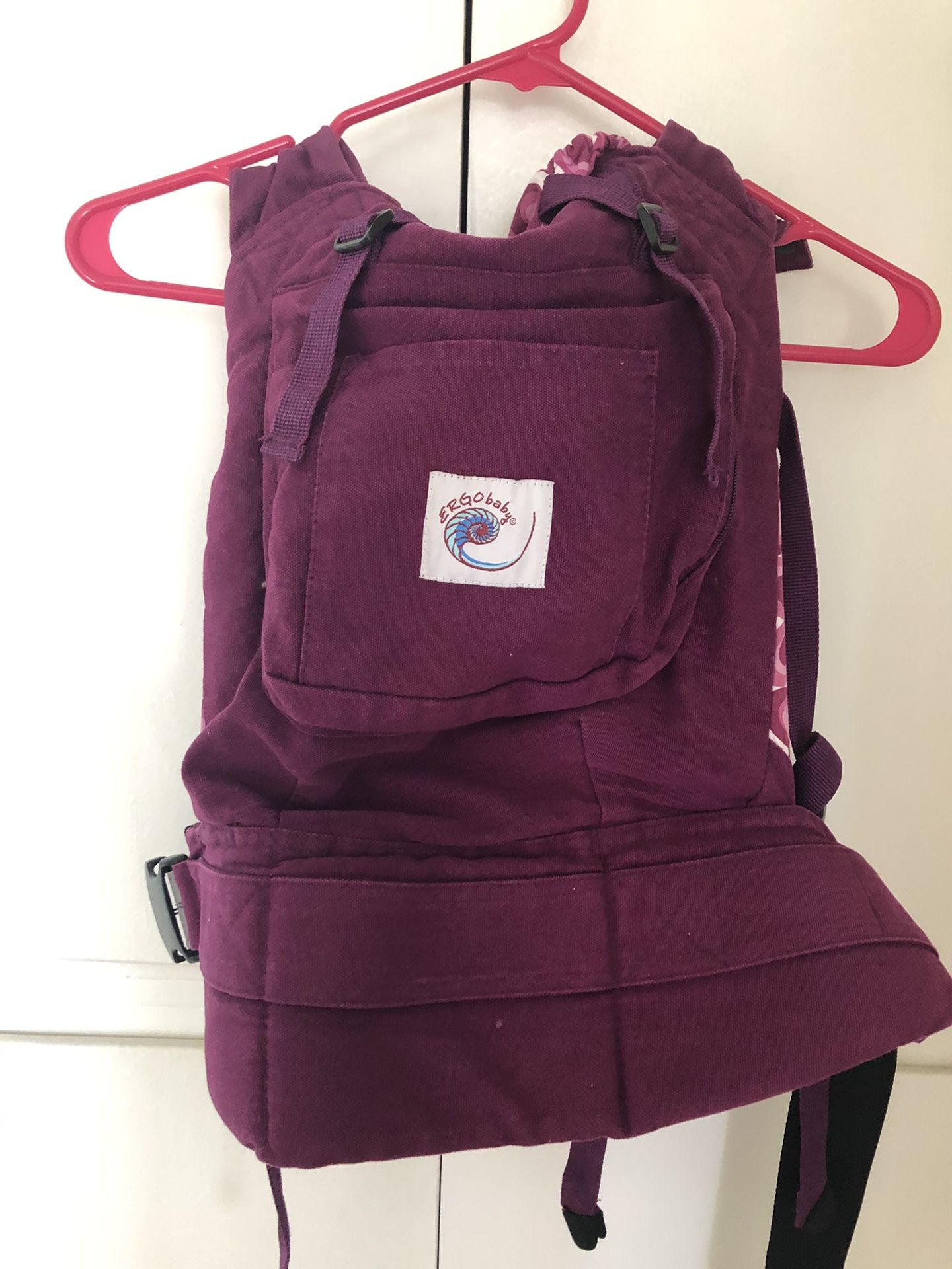 Ergo Baby Carrier Maroon Burgundy