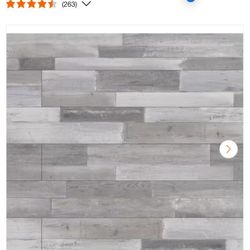 Sorento Platinum 12 MIL x 7 in. x 48 in. Waterproof Click Lock Vinyl Plank Flooring (19.02 sq. ft./case)