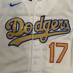 $50 White Gold stitched Los Angeles Dodgers Edman Championship Jersey