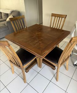 Dining table 4 chairs