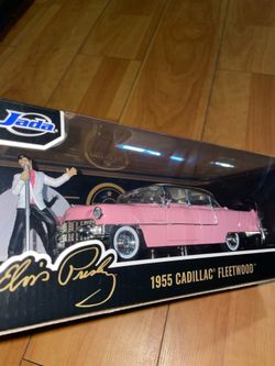 Jada toys 1955 Cadillac Fleetwood & Elvis Presley1/24