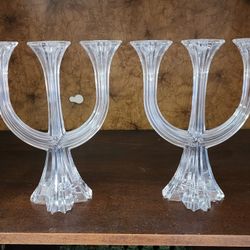 Mikasa Pair 3 Arm Candle Holder $20