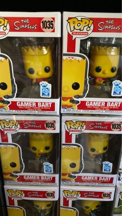 Funko gamer Bart mint $25