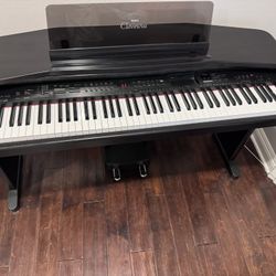 Yamaha Clavinova CVP-55 Digital Piano – Works Great – No Bench