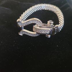 Diamond Horseshoe  Bracelet 