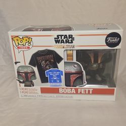 Funko Pop Tees Star Wars Boba Fett S