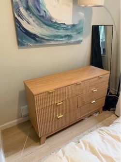 Fluted Dresser for Bedroom/Living Room