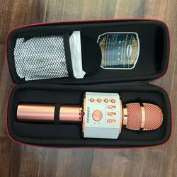 Beautiful Rose Gold Microphone