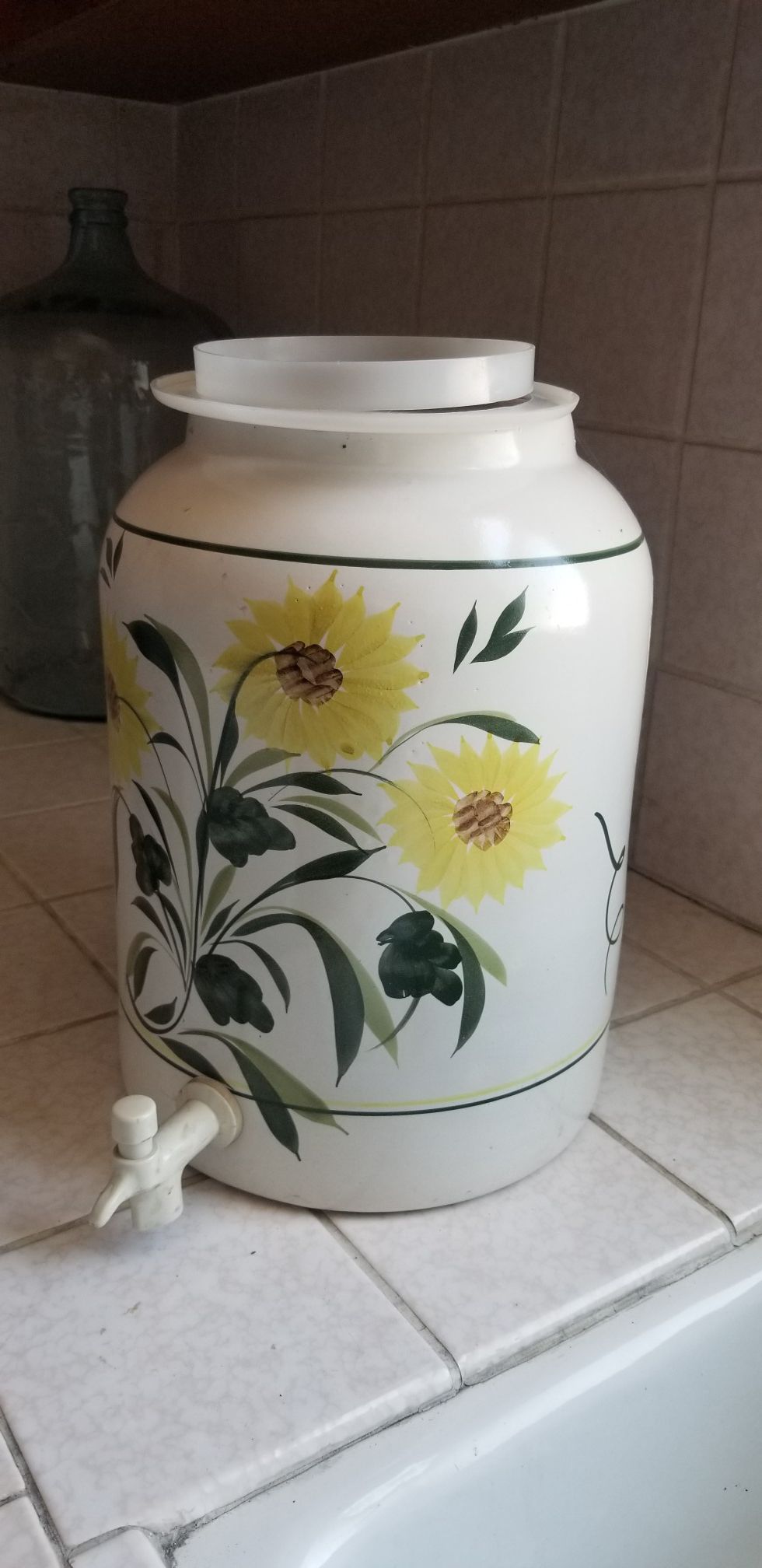 Antique water dispenser stands or Crock for Sale in San Bernardino, CA