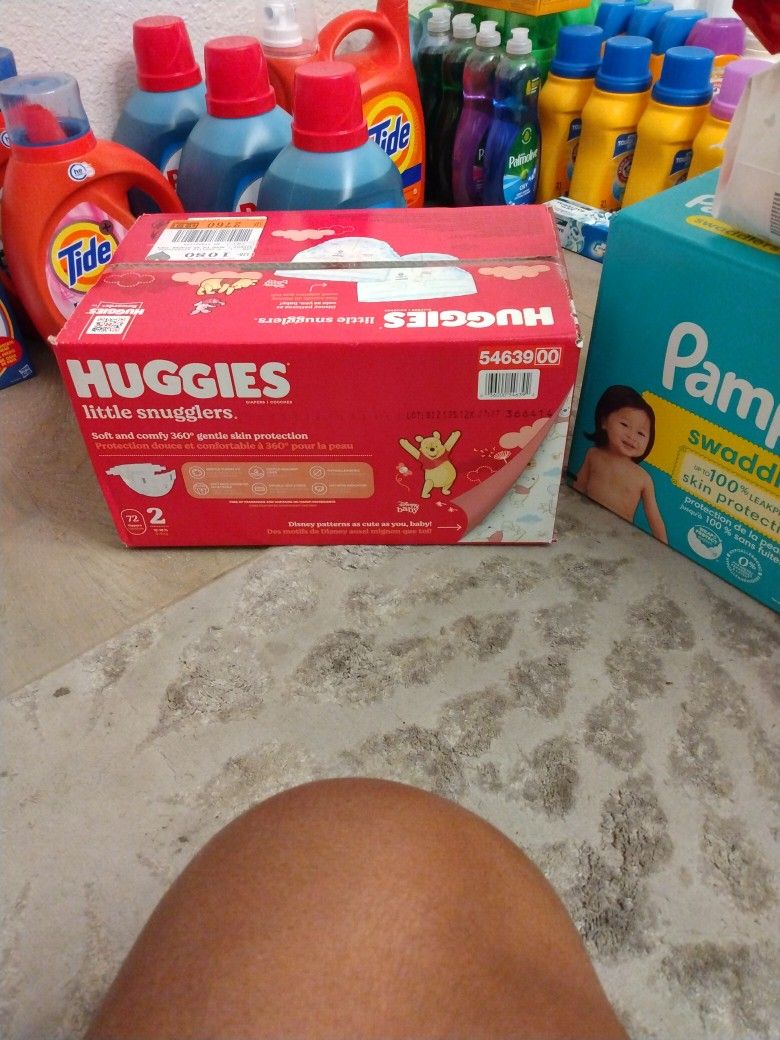 Pampers And Huggies Brands
