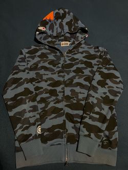 Bape Blue Camo Hoodie