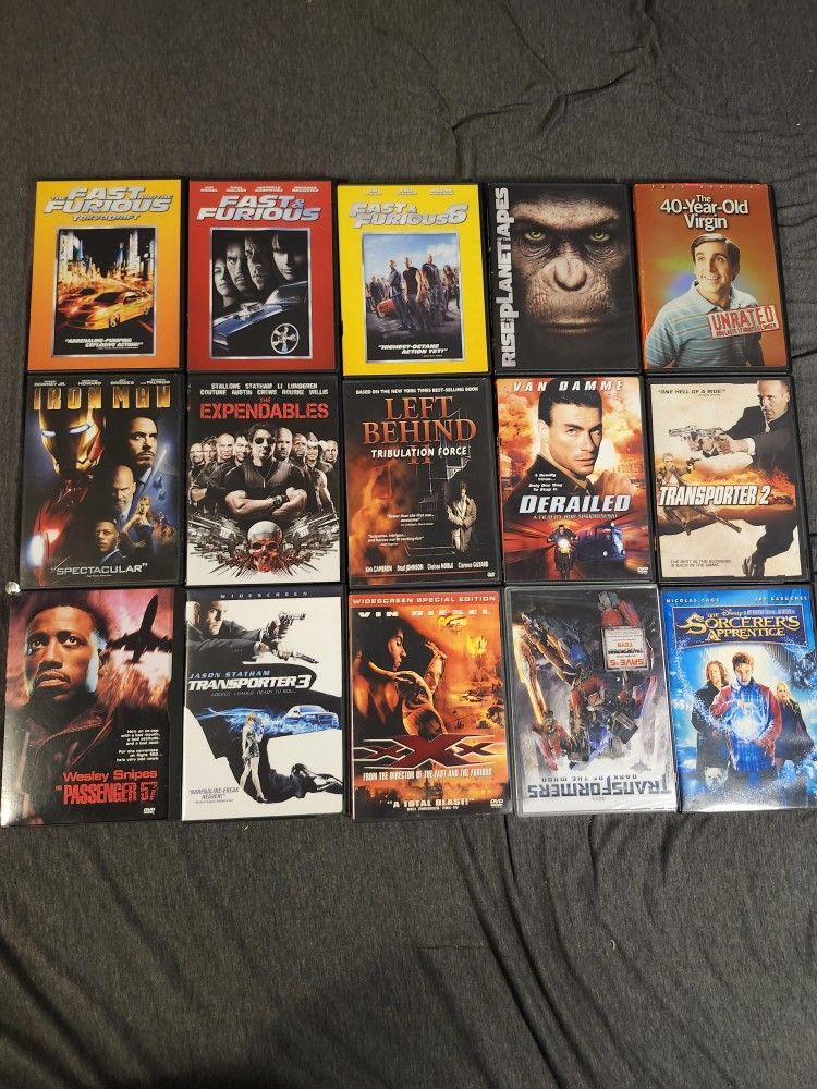 Lot Of 25 DVDs