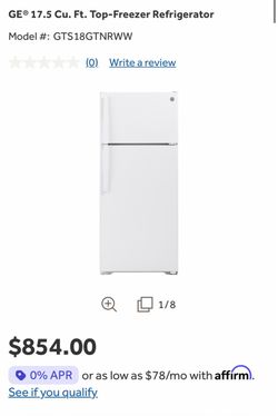 GE refrigerator