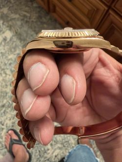 Rose Gold Watch