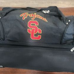 USC Trojans DENCO 27" Rolling Duffle Bag