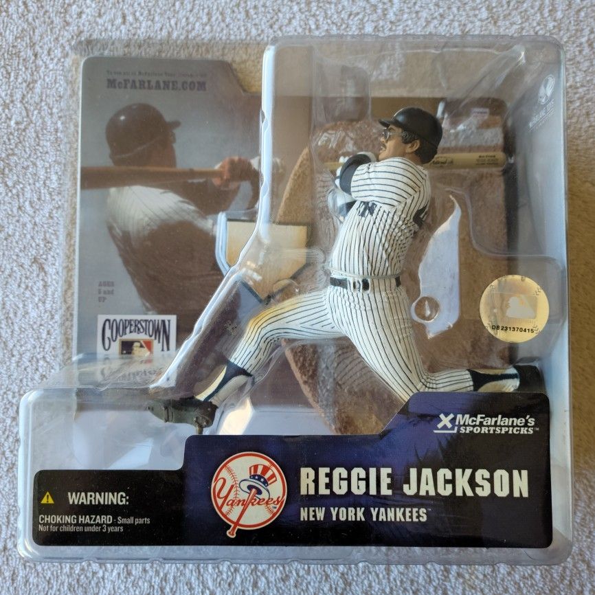 Reggie Jackson New York Yankees MLB McFarlane Cooperstown Series 1
