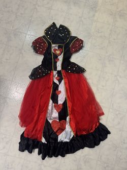 Youth Queen of Hearts Halloween Costume 
