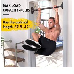 Hogrimcty Pull Up Bar for Door 29.5-37” 