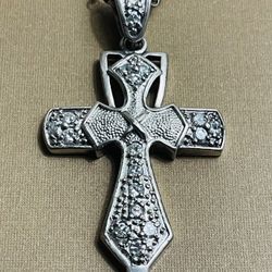 🔲.   Handmade 925 Silver Cross 