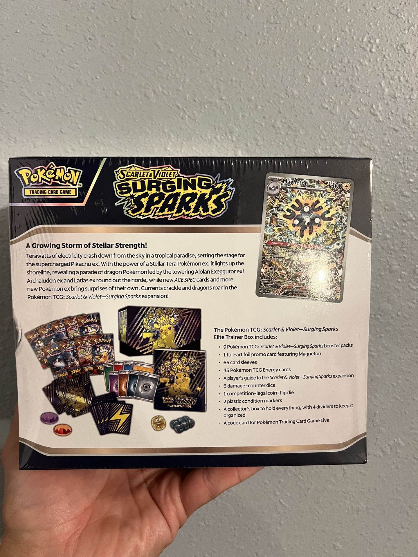 surging sparks card sleeves PREORDER Scarlet & Violet: Sparks! The newest Pokmon Trading Game set releasing November 8th! Booster Box Displays (36 Packs) $99 each Elite Trainer Boxes $36 each Booster Bundles $19 each counter dice Pokemon Scarlet & Violet Surging
