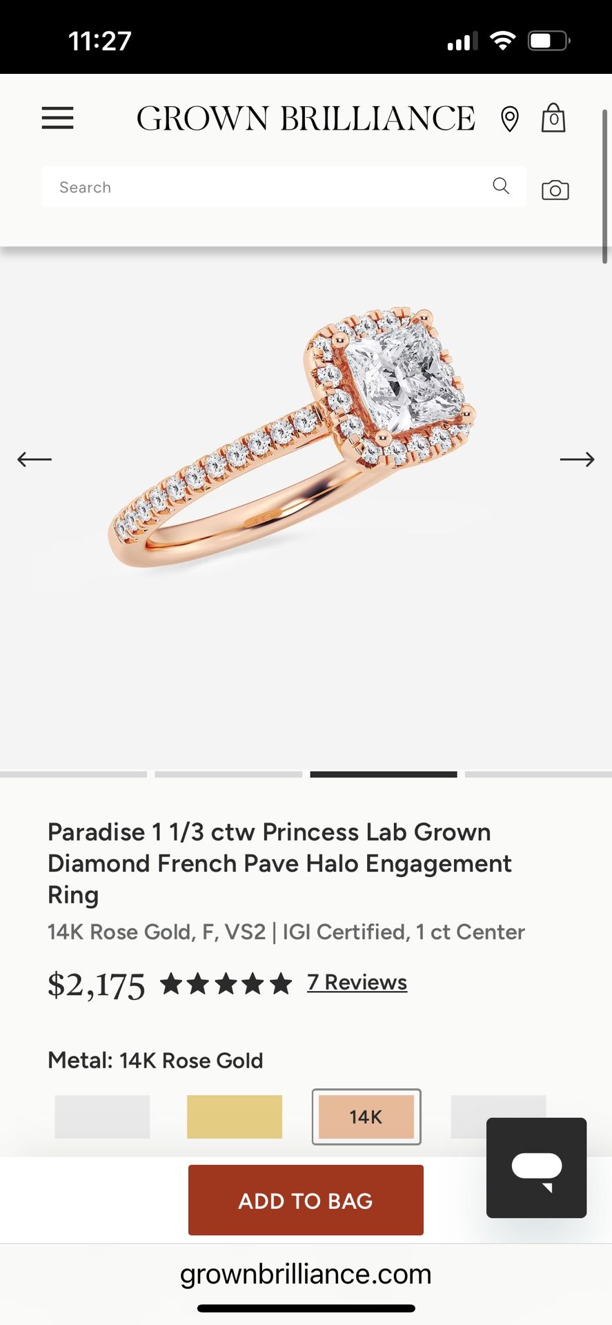 Pandora Ring Size 6
