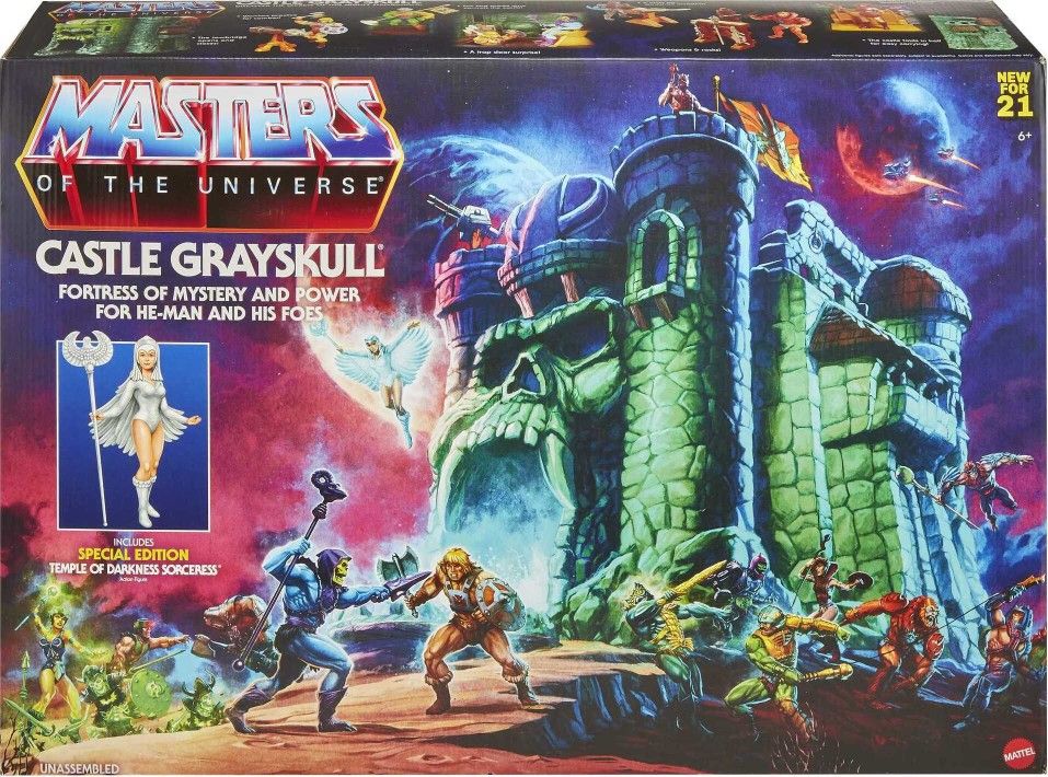 Masters Of The Universe Heman Origins Castle Greyskull