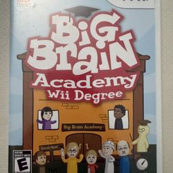 NEW Big Brain Academy Wii Degree - Nintendo Wii Sealed Sell/Trade