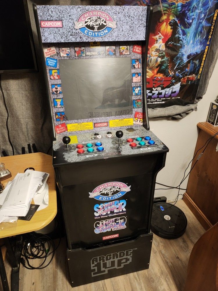 Custom Arcade 1up Street Fighter