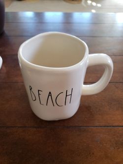 Rae Dunn "BEACH" Mug