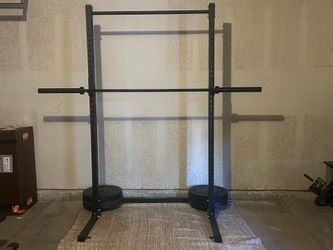 Fringe Squat Rack and Adjustable Bench