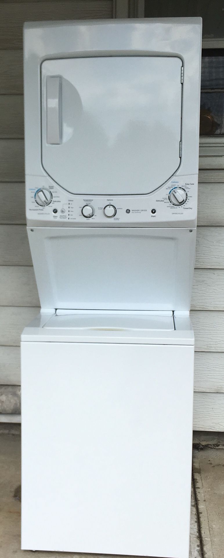 G&E Stuckable Washer & Dryer