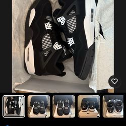 Nike Air Jordan 4 White Thunder DeadStock Size 11 Men’s 