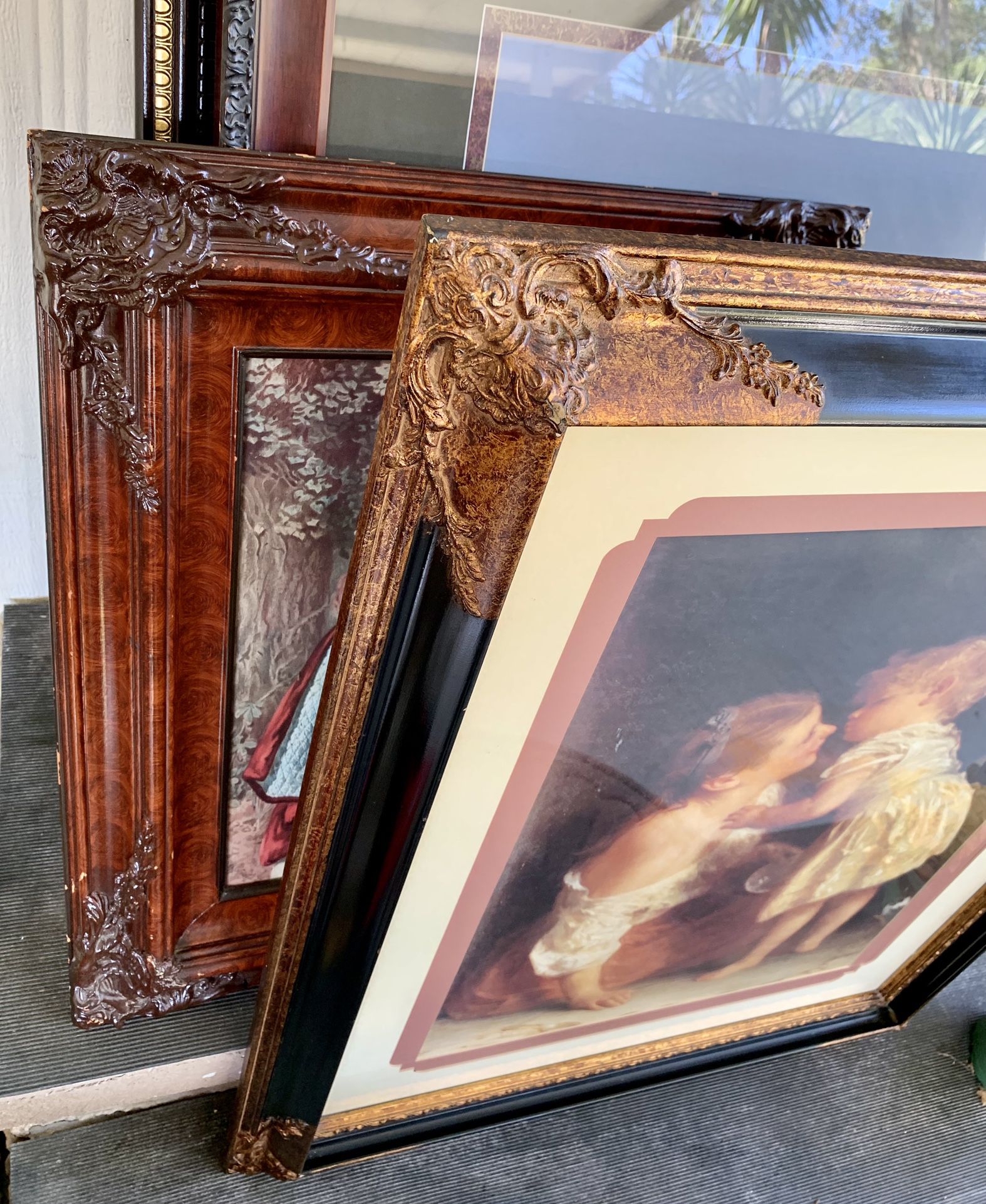 ANTIQUE FRAME COLLECTION (Prints Included) - Buy Individually OR Full Collection 