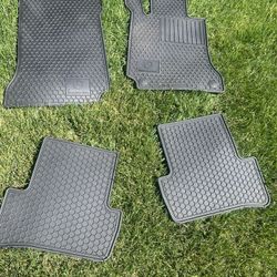 Set Of Four Mercedes Floor Mats 