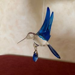 Crystal Hummingbird Ornament+ Pendant