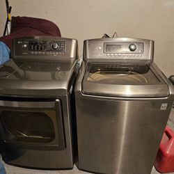 LG Washer And Dryer Electric Set XL Size 