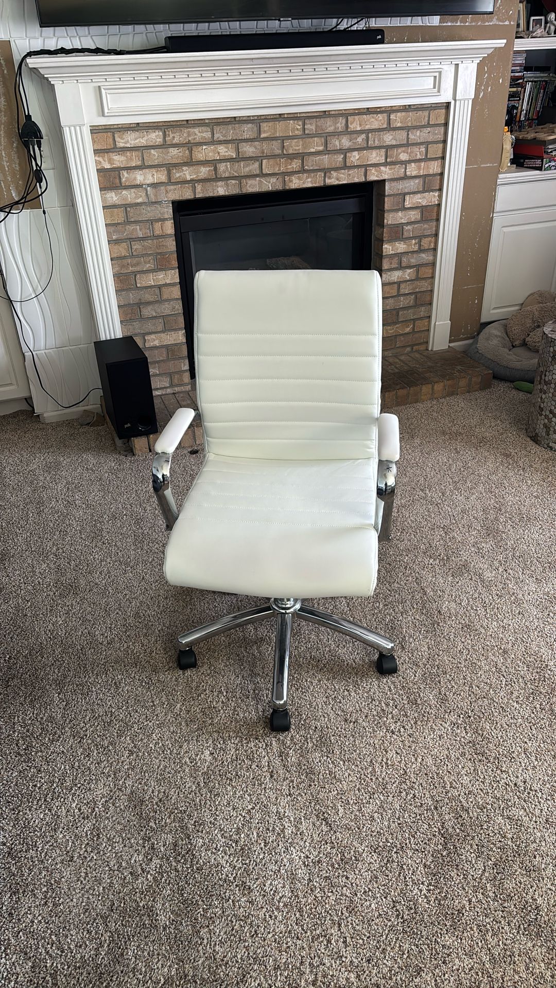White Office Chair $35