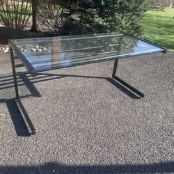 Glass Top Desk