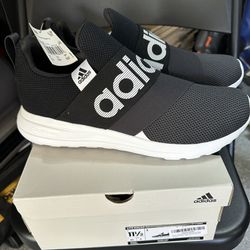 New Adidas Mens Black Racer Size 11.5