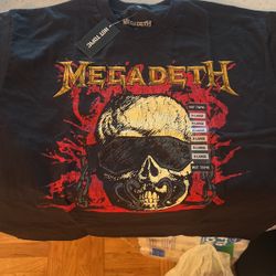 Megadeth XL T-Shirt NEW!