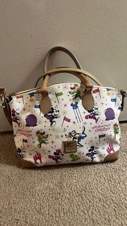 Dooney & Bourke White Walt  Disney Character 2015 Marathon Purse