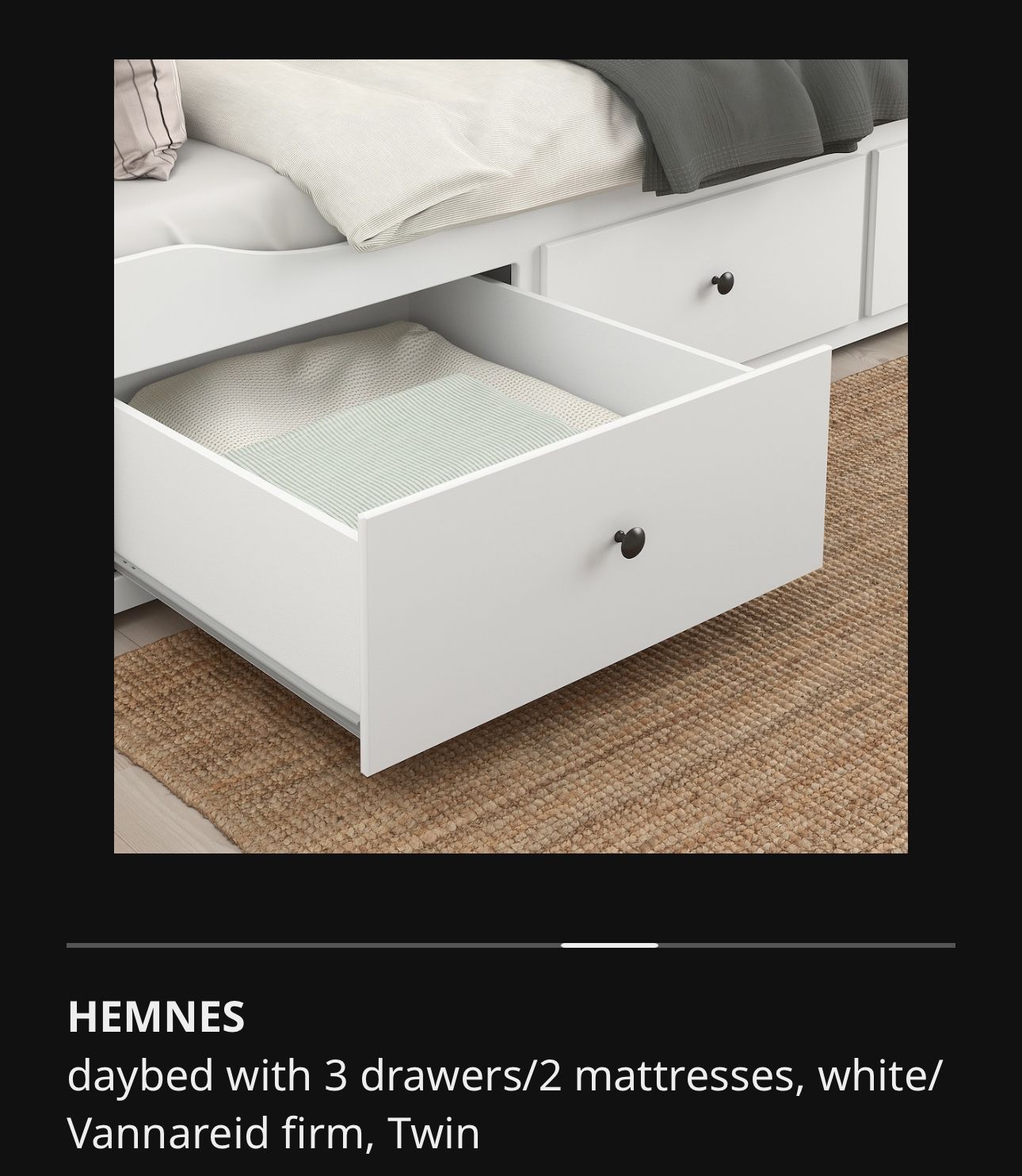 IKEA Hemnes Daybed ** NEVER USED** for Sale in Davenport, FL OfferUp