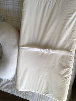 Foam changing pad and nursing pillow