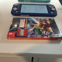 Nintendo Switch Lite + Game – Works Perfect