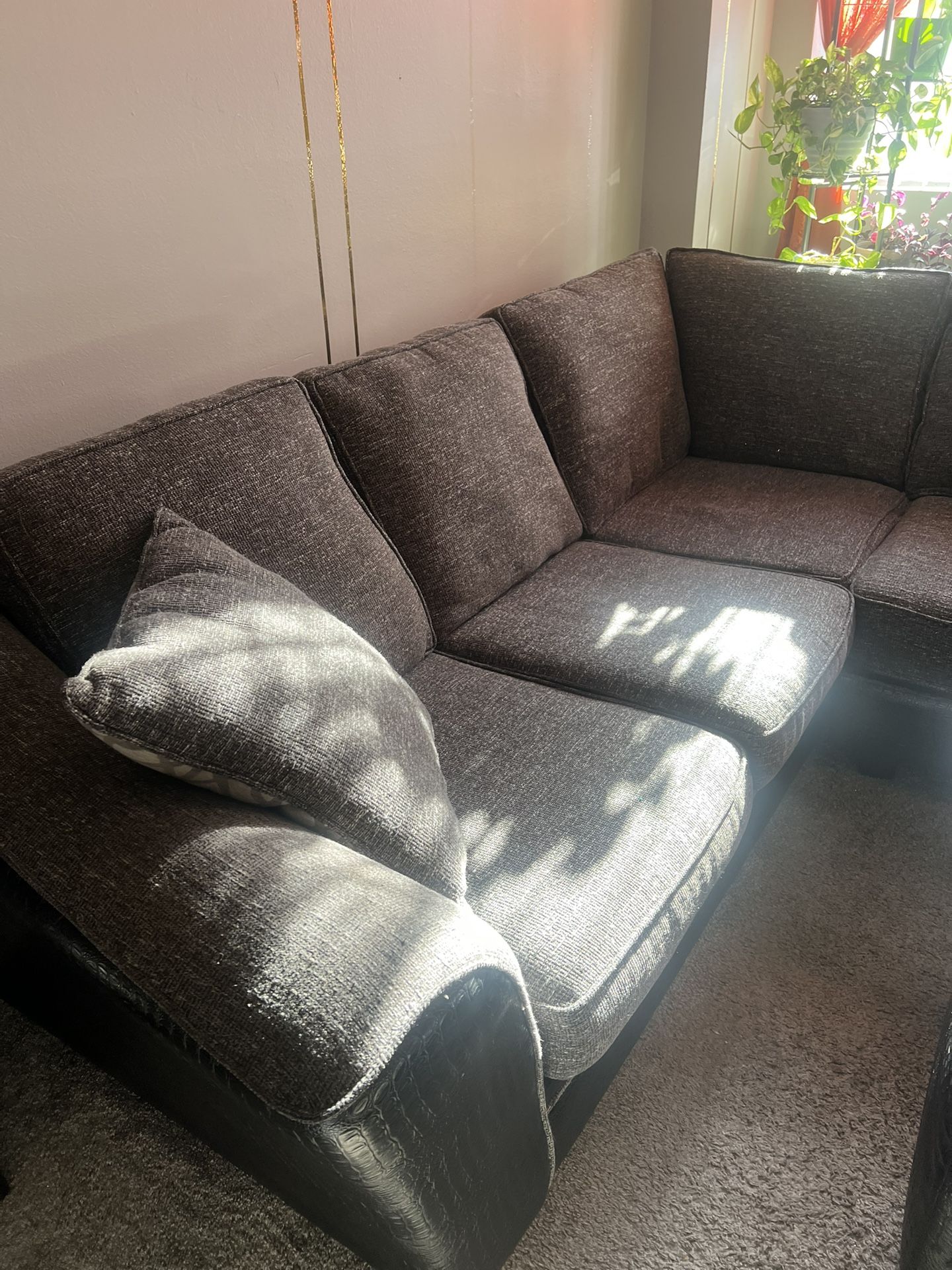 Sectional and Ottoman