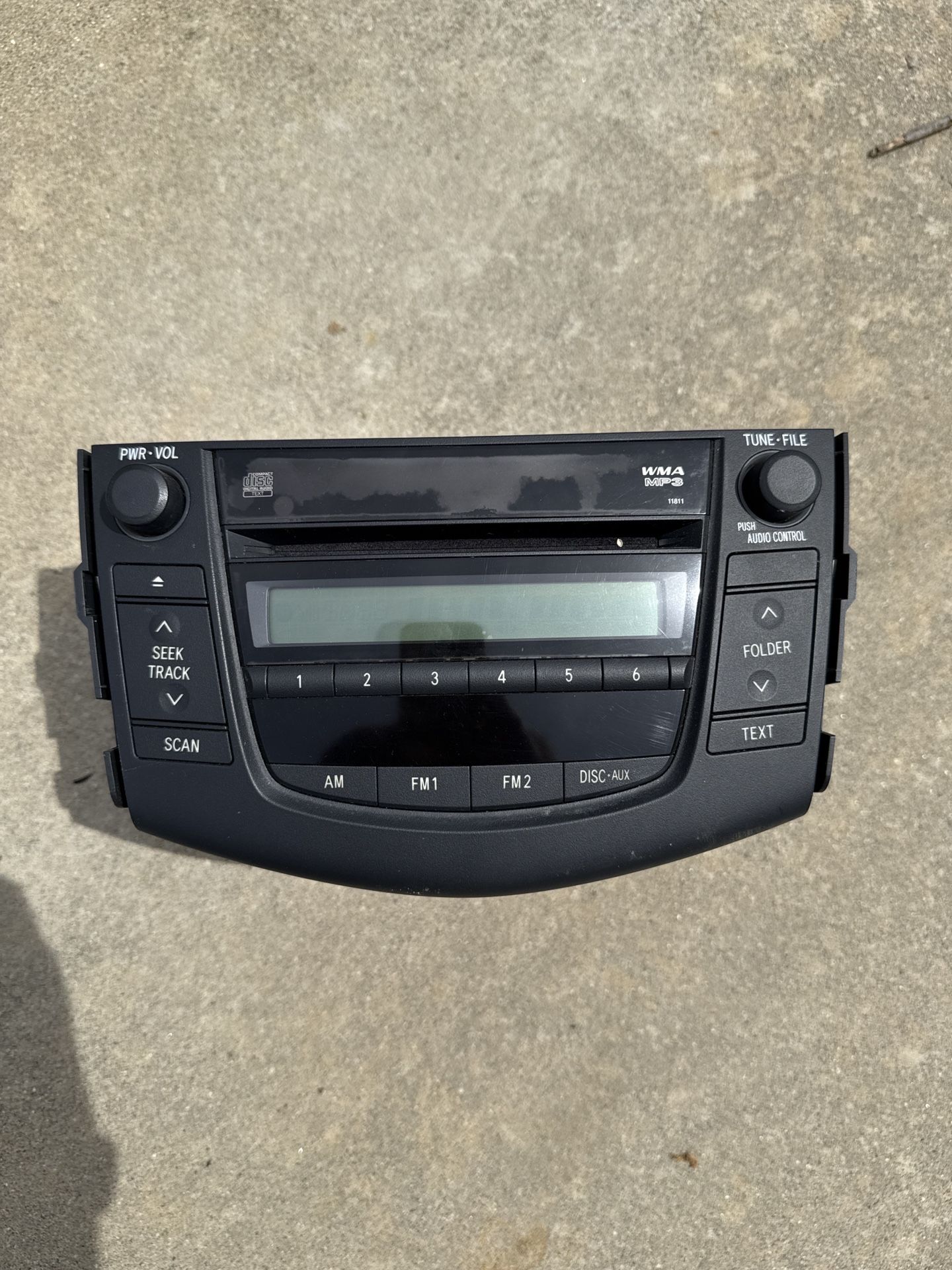 OEM Stereo Radio CD Player for 2007–2013 Toyota RAV4