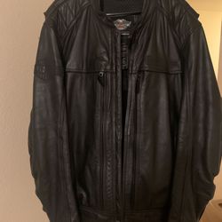 Leather Harley Motorcycle Jacket