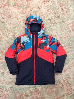 Columbia Kids Insulated Winter Jacket with Hood, Size Small